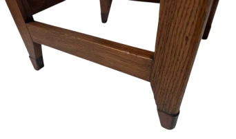 Four Art Deco Modernist Dining Room Chairs by Hendrik Wouda for Pander, 1924